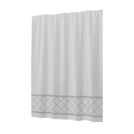 SHOWER CURTAIN WHITE 72in.